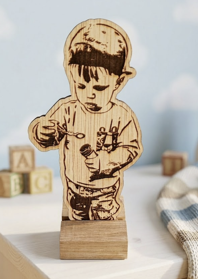 Foto op Hout